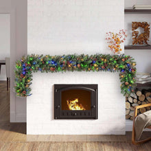 9-Pre-litLEDWithTwinkleArtificialGreeneryGarland4-_1 - USA Mega Market