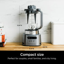 Ninja TWISTi 34-Oz Blender, Smoothie & Nutrient Extractor, 5 Auto-iQ Preset Programs, 18-Oz To-Go Cup, 1500PW, SS150 Gray