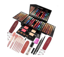 90ColorsMakeupKit_ProfessionalMakeupKitsforWomenFullKit_AllinOneMakeupSetforWomen_Beginner_IncludeEyelinerEyeshadowLipstickCompactPowderGlitterPowderMakeupBrush - USA Mega Market