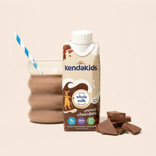 KendaKids Complete Nutrition Shake with Protein & DHA, Creamy Chocolate, 8 fl oz, (6 Pack)