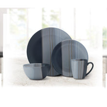 Pfaltzgraff® Parker Gray Stoneware 16-Piece Dinnerware Set