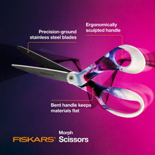 Fiskars Explore Stainless-Steel All-Purpose Scissors 8", Morph