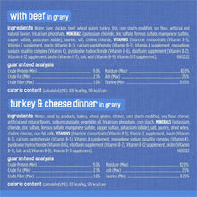 Purina Friskies Shreds Gravy Variety Pack, Wet Cat Food, 5.5 oz Cans