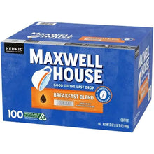 Maxwell House Breakfast Blend Light Roast K Cup Coffee Pods (100 Pk.)
