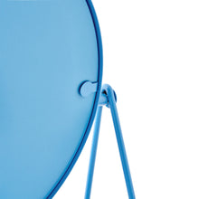 Mainstays by Becky G. & Alejandra 9.65" Round Tabletop Mirror with Metal Tray, Blue