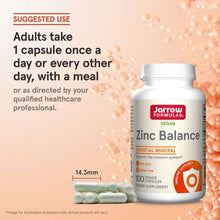 Jarrow Formulas, Vegan Zinc Balance, 100 Veggie Capsules