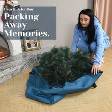 Hearth & Harbor Christmas Tree Storage Bag made from Durable Fabric, Fits up to 7.5 ft Holiday Trees
