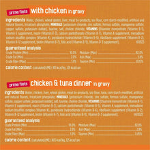 Purina Friskies Gravy Wet Cat Food Variety Pack, Chicken Lovers Prime Filets and Shreds, 5.5 oz Cans, 32 Pack