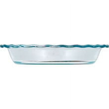 Glass Pie Plate 9.5", Pyrex®, Easy Grab, 1 Piece