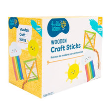 Hello Hobby Wooden Craft Sticks, 1000-Pack