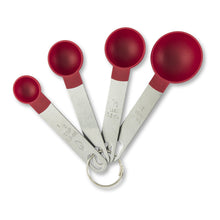 Elements by Thyme & Table 8-Piece Measuring Cups & Spoons Set - Red