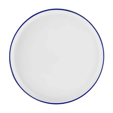 Mainstays 12-Piece Blue Rim Stoneware Dinnerware Set