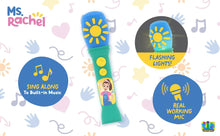 Ms. Rachel Sing Along Microphone, Includes Built-in Music and Lights, Children Ages 18+ Months