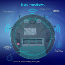 Ionvac SmartClean 2000 Robovac, Multi-Surface Pet-Friendly Smart Mapping Robot Vacuum Cleaner with Wi-Fi and App/Remote Control