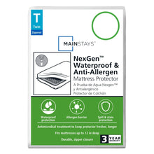 (2 pack) NexGen Waterproof Zippered Mattress Protector Mainstays