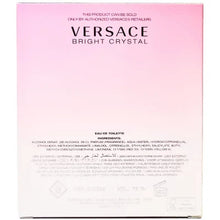 Versace Bright Crystal Eau De Toilette, 3.0 Fl Oz