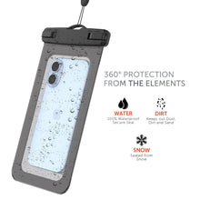 Body Glove Tidal Waterproof Phone Pouch - Black/Clear