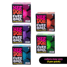 Nee Doh Fuzz Ball Flower Power Novelty Fidget Toy, Multiple Colors, Children Ages 3+