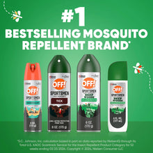 OFF! Family Care Smooth and Dry 15% Deet Insect Repellent I Aerosol Value Pack, 4 oz, 2 Count
