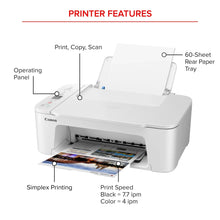 Canon PIXMA TS3722 All-In-One, Wireless Inkjet Printer for Home Office