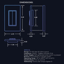 RunLessWire Click for Philips Hue Wireless Battery-Free Smart Dimming Light Switch- Brown