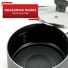 T-fal Easy Care Nonstick Cookware, Saucepan, 2 Quart, Grey