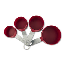 Elements by Thyme & Table 8-Piece Measuring Cups & Spoons Set - Red