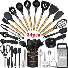 AOKIWO-Kitchen-Utensils-Set-34PCS-Silicone-Cooking-Utensil-Set-Wooden-Handles-Heat-Resistant-Kit_5078_1 - USA Mega Market