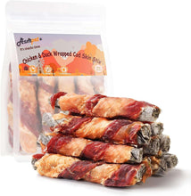 ASMPET-Rawhide-Free-Dog-Treats-Chicken-Duck-Wrapped-Cod-Skin-Stick-Healthy-Dog-Chew-Training-Sna_208_1 - USA Mega Market