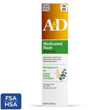 A+D Medicated Rash Ointment 1.5 oz – Relieves Rash & Skin Irritated Skin