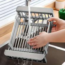 Adjustable-Over-The-Sink-Dish-Drying-Rack-with-Stainless-Steel-Drain-Basket-Port-_1 - USA Mega Market