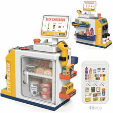 Adofi-46PCS-Cash-Register-Kids-Kids-Pretend-Play-Toys-Scanner-Shopping-Cart-Calculator-Play-Food_4191_1 - Brands For Less USA