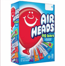 Caramelos masticables de frutas Airheads, paquete variado, 90 unidades.