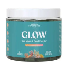 AkashaSuperfoodsGLOWSeaMoss_PearlPowder_120Gummies1 - USA Mega Market