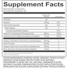 AkashaSuperfoodsGLOWSeaMoss_PearlPowder_120Gummies2 - USA Mega Market