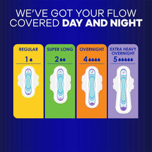 Always Ultra Thin Overnight Pads with Wings, Size 4, 80 ct.