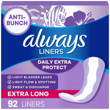 AlwaysDailyExtraProtectPantyLiners_ExtraLongLength_Unscented_92Count9 - USA Mega Market