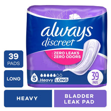 AlwaysDiscreetAdultIncontinencePadsforWomen_HeavyAbsorbency_LongLength_PostpartumPads_39Count6 - USA Mega Market