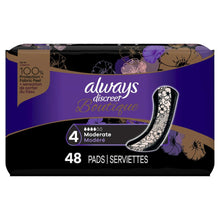 AlwaysDiscreetBoutiqueIncontinencePads-ModerateAbsorbency-RegularLength-48CT7-_3 - USA Mega Market