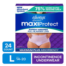 AlwaysDiscreetMaxiProtect-ReimaginedAdultDiapersforWomenL-24CT-10-_1 - USA Mega Market