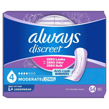 AlwaysDiscreetPads-ModerateAbsorbency-Long54Count1-_11 - USA Mega Market