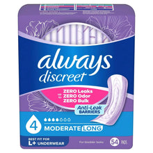 AlwaysDiscreetPads-ModerateAbsorbency-Long54Count2-_10 - USA Mega Market