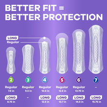 Always Discreet Pads, Maximum Absorbency, Long, 156 Count