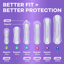 Always Discreet Pads, Moderate Absorbency, Regular