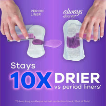 AlwaysDiscreetplusIncontinenceLinersforWomen-VeryLightLong-132ct-5-_5 - USA Mega Market
