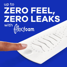 Always Infinity FlexFoam Pads, Size 5, Extra Heavy Overnight, Wings, Unscented, 40 Count (PACK OF 3 )