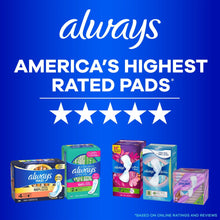 Always Maxi Overnight Pads with Wings for Women, Size 5, Extra Heavy Overnight Absorbency, Unscented, 52 Count (PACK OF 3 )