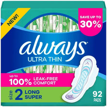AlwaysUltraThinLongSuperPadswithWings-Size2-92ct-8-_1 - Brands For Less USA
