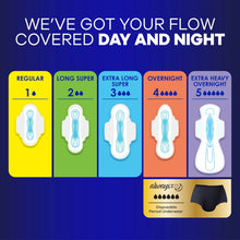 Always Maxi Overnight Pads with Wings for Women, Size 5, Extra Heavy Overnight Absorbency, Unscented, 52 Count (PACK OF 3 )