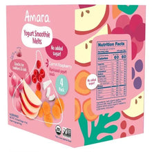AmaraOrganicYogurtSmoothieCarrotRaspberryMelts_4_1oz_bagperbox3 - USA Mega Market